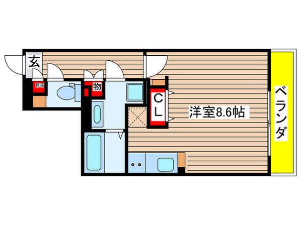 LUORE吹上の物件間取画像